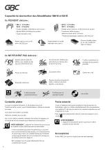 Preview for 10 page of GBC SHREDMASTER SX15-06 Start Here Manual