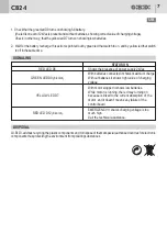 Preview for 7 page of GBD CB24 Instructions For Installations