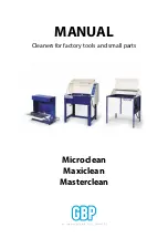 GBP Microclean Manual preview