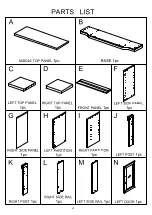 Preview for 4 page of GBT FP-2065-1-DOOR-2 Assembly Instruction Sheet