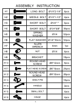 Предварительный просмотр 6 страницы GBT FP-2065-1-DOOR-2 Assembly Instruction Sheet