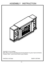 Предварительный просмотр 20 страницы GBT FP-2065-1-DOOR-2 Assembly Instruction Sheet