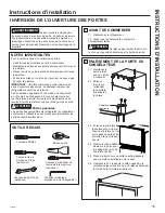 Preview for 37 page of GE 16 Series Owner'S Manual & Installation Instructions