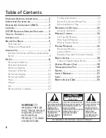 Preview for 4 page of GE 3287 User Manual