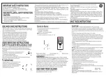 Preview for 1 page of GE 73014LO Instruction Manual