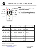 Preview for 5 page of GE 73014LO Instruction Manual