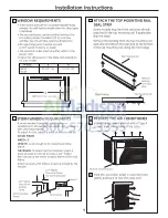 Preview for 9 page of GE AER08 Series Owner'S Manual And Installation Instructions