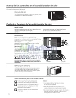 Preview for 32 page of GE AER08 Series Owner'S Manual And Installation Instructions