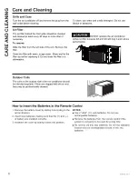 Предварительный просмотр 8 страницы GE AHSE06CA Owner'S Manual