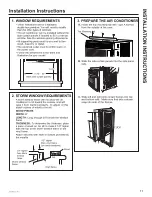 Предварительный просмотр 11 страницы GE AHSE06CA Owner'S Manual