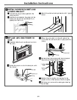 Предварительный просмотр 21 страницы GE AJCH 08 ACB Owner'S Manual