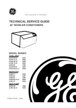 GE AJCH 08 ACB Technical Service Manual preview