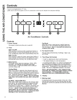 Preview for 4 page of GE APCA10NXMGN1 Owner'S Manual And Installation Instructions