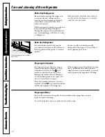 Preview for 12 page of GE Appliances 19 Owner'S Manual