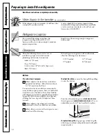 Preview for 14 page of GE Appliances 19 Owner'S Manual