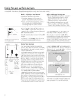 Предварительный просмотр 6 страницы GE Appliances P2B930 Owner'S Manual And Installation Instructions