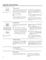 Предварительный просмотр 14 страницы GE Appliances P2B930 Owner'S Manual And Installation Instructions