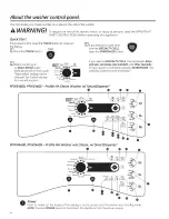 Preview for 4 page of GE Appliances Profile PFWS4605 Owner'S Manual & Installation Instructions