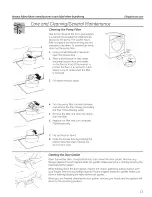 Preview for 13 page of GE Appliances Profile PFWS4605 Owner'S Manual & Installation Instructions