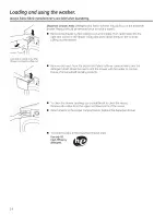 Preview for 14 page of GE Appliances Profile PFWS4605 Owner'S Manual & Installation Instructions