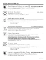 Preview for 57 page of GE Appliances Profile PFWS4605 Owner'S Manual & Installation Instructions