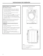 Preview for 75 page of GE Appliances Profile PFWS4605 Owner'S Manual & Installation Instructions