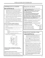 Preview for 76 page of GE Appliances Profile PFWS4605 Owner'S Manual & Installation Instructions