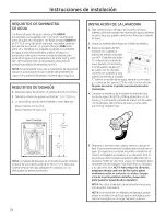 Preview for 77 page of GE Appliances Profile PFWS4605 Owner'S Manual & Installation Instructions