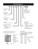 Preview for 6 page of GE Arctica G LINE PHG25PGT Series Technician Manual