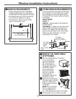 Предварительный просмотр 11 страницы GE ASL08 Owner'S Manual And Installation Instructions