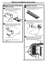 Предварительный просмотр 12 страницы GE ASL08 Owner'S Manual And Installation Instructions