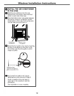 Предварительный просмотр 14 страницы GE ASL08 Owner'S Manual And Installation Instructions