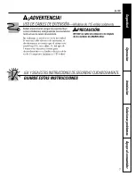 Предварительный просмотр 23 страницы GE ASL08 Owner'S Manual And Installation Instructions