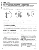 Preview for 16 page of GE AWFS08 Owner'S Manual & Installation Instructions