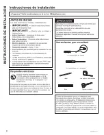 Preview for 26 page of GE AWFS08 Owner'S Manual & Installation Instructions