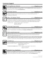 Preview for 56 page of GE Cafe CS980STSS Owner'S Manual