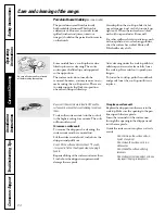 Предварительный просмотр 24 страницы GE Coil Top Owner'S Manual