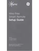 Предварительный просмотр 1 страницы GE Cync CWLRMDMBWM1 Setup Manual