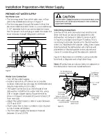 Preview for 6 page of GE Dishwasher Installation Instructions Manual