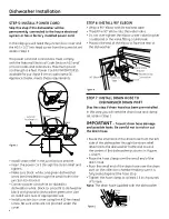 Preview for 8 page of GE Dishwasher Installation Instructions Manual