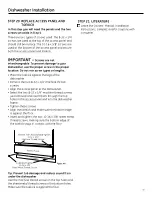 Preview for 15 page of GE Dishwasher Installation Instructions Manual