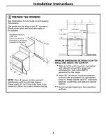 Preview for 3 page of GE EER3000 Installation Instructions Manual