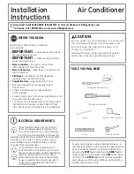 Preview for 7 page of GE ENERGY STAR AED18DN Owner'S Manual And Installation Instructions