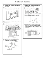 Preview for 11 page of GE ENERGY STAR AED18DN Owner'S Manual And Installation Instructions