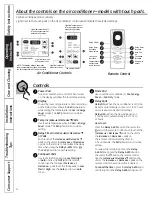 Preview for 4 page of GE ENERGY STAR AEM08LN Owner'S Manual And Installation Instructions