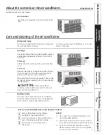 Preview for 7 page of GE ENERGY STAR AEM08LN Owner'S Manual And Installation Instructions