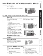 Preview for 39 page of GE ENERGY STAR AEM08LN Owner'S Manual And Installation Instructions