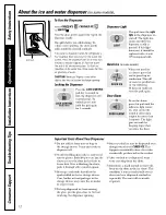 Preview for 12 page of GE ESS25LSQASS Owner'S Manual And Installation