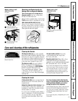 Preview for 13 page of GE ESS25LSQASS Owner'S Manual And Installation