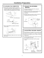 Preview for 7 page of GE GCG1700II Installation Manualdisposers & Compactors